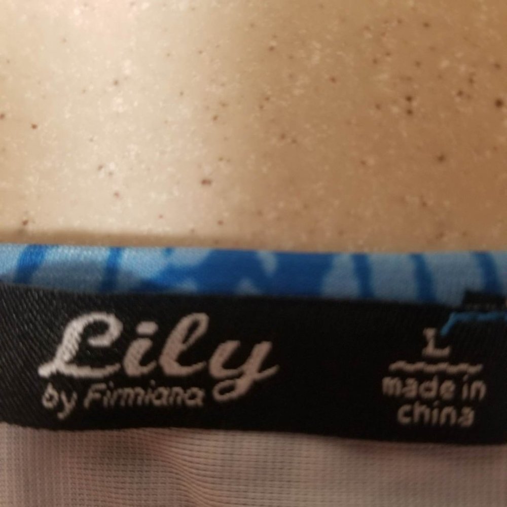 LILY BY FIRMIANA  DRESS WOMENS  SIZE L - Picture 3 of 8